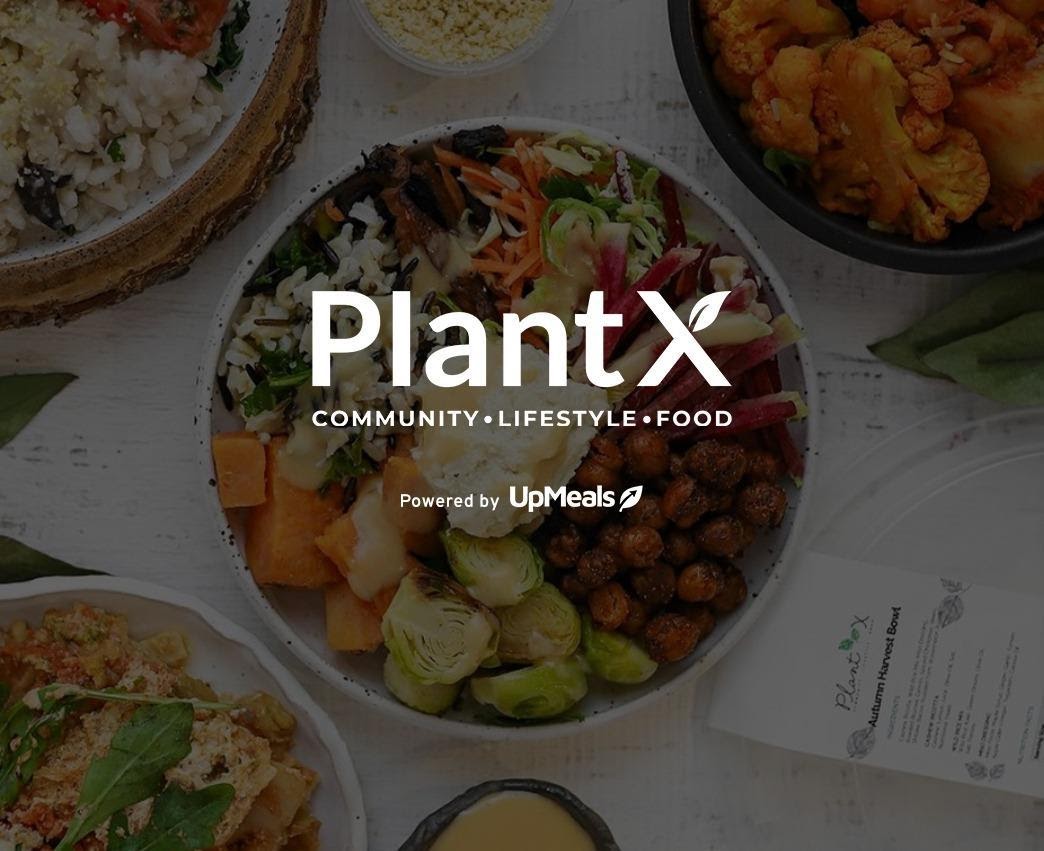 plantx meals with the plantx logo overlayed